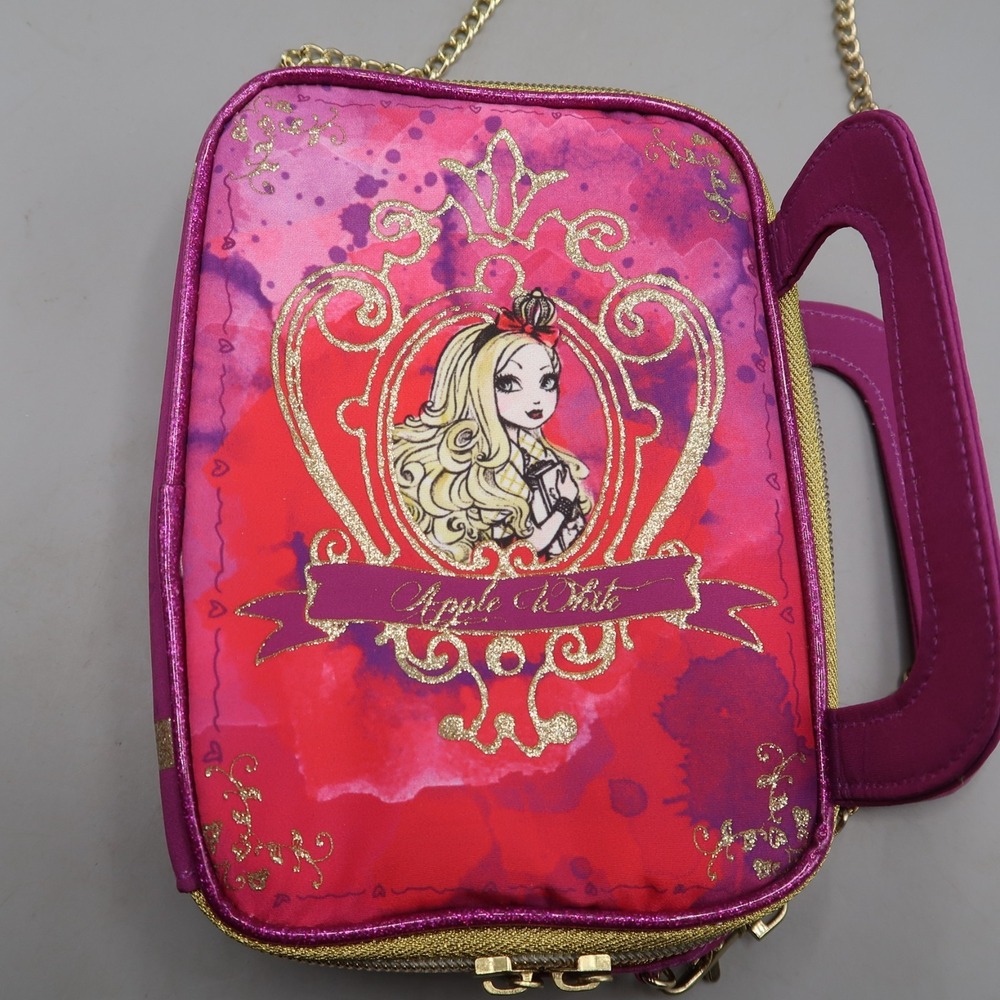 Ever After High Purse Small Queen Raven & Apple Wish Sparkle Handbag Purse Bag